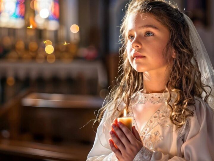 Życzenia komunijne do wydrukowania – gotowe teksty i szablony